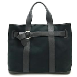 Hermès-Hermes Petite Ceinture MM Tote Bag-Black
