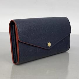 Louis Vuitton-Louis Vuitton Long Wallet in Marine Rouge-Red