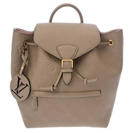 Louis Vuitton-Louis Vuitton Monogram Empreinte Montsouris PM Backpack-Grey