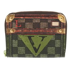 Louis Vuitton-Louis Vuitton Trunk Time Zippy Coin Purse-Brown