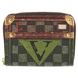 Louis Vuitton-Louis Vuitton Trunk Time Zippy Coin Purse-Brown