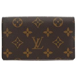 Louis Vuitton-Louis Vuitton Monogram Bi-fold Wallet-Brown,Monogram