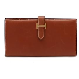 Hermès-Hermes Bearn Classic Bi-fold Long Wallet-Other