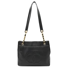 Chanel-Chanel Coco Mark Tote Bag-Black