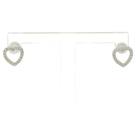 Tiffany & Co-Tiffany Metro Heart Motif Stud Earrings-Other