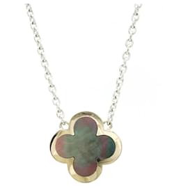 Van Cleef & Arpels-Van Cleef & Arpels Pure Alhambra Necklace-Brown,Golden