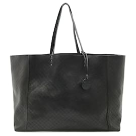 Bottega Veneta-Bottega Veneta Intreccio Mirage Tote Bag-Black