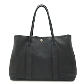 Hermès-Hermes Garden PM Tote Bag-Black