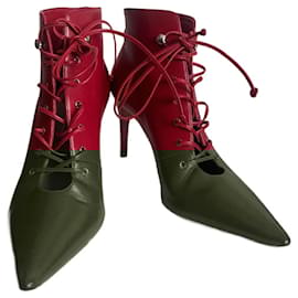 Miu Miu-Miu Miu ankle boots-Red