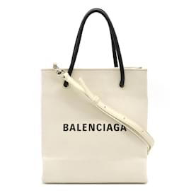 Balenciaga-Balenciaga XXS Tote Shoulder Bag-Black,Cream