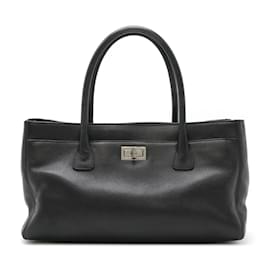 Chanel-Chanel 2.55 Executive Line Tote Bag-Black