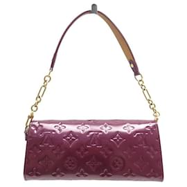 Louis Vuitton-LOUIS VUITTON SUNSET BOULEVARD MONOGRAM VERNIS LEATHER CLUTCH BAG-Purple