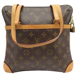 Louis Vuitton-LOUIS VUITTON COUSSIN GM M51141 MONOGRAM CANVAS PURSE-Brown