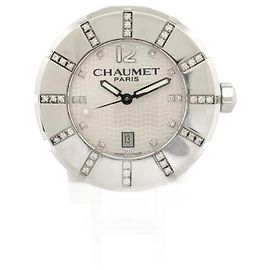 RELOJ DE MUJER CHAUMET CLASS ONE 622C 48 DIAMANTES EN ACERO 33 MM QUARTZ Plata