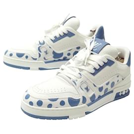 Louis Vuitton-LOUIS VUITTON LV TRAINER X YAYOI KUSAMA 2023 7 42 SNEAKERS-Other