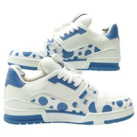 Louis Vuitton-LOUIS VUITTON LV TRAINER X YAYOI KUSAMA 2023 7 42 SNEAKERS-Other