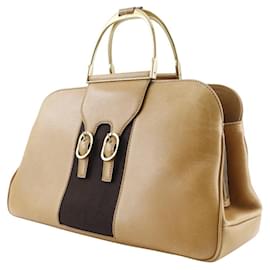Gucci-Gucci Old Handbag in Brown Calfskin-Brown