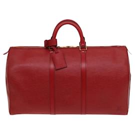 Louis Vuitton-Louis Vuitton Keepall 55-Red