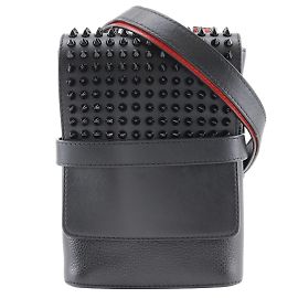 Christian Louboutin Bench Reporter Shoulder Bag Black