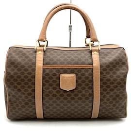 Céline-Celine Macadam Boston Bag-Brown
