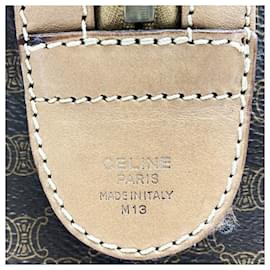 Céline-Celine Macadam Boston Bag-Brown