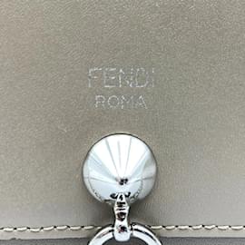 Fendi-Fendi By the Way Continental Long Wallet-Red,Beige