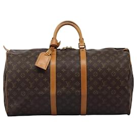 Louis Vuitton-Louis Vuitton Keepall 55-Brown