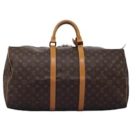 Louis Vuitton-Louis Vuitton Keepall 55-Brown