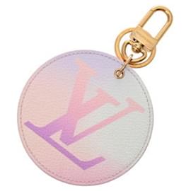 Louis Vuitton-Louis Vuitton Monogram Giant Keyring-Pink,Purple