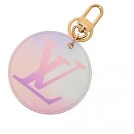 Louis Vuitton-Louis Vuitton Monogram Giant Keyring-Pink,Purple