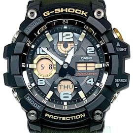 Autre Marque-Casio G-Shock GWG-100-1A3 Mudmaster Wristwatch-Black,Green,Khaki