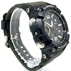 Autre Marque-Casio G-Shock GWG-100-1A3 Mudmaster Wristwatch-Black,Green,Khaki