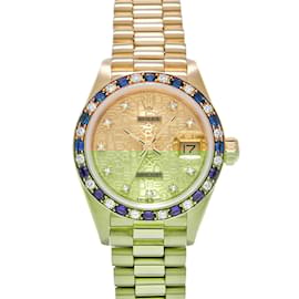 Rolex-Rolex Datejust Diamond/Sapphire Bezel Wristwatch-Other