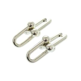 Tiffany & Co-Tiffany HardWear Large Link Earrings-Silvery