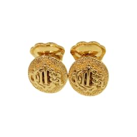 Christian Dior-Christian Dior Gold Clip Earrings-Golden