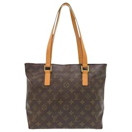 Louis Vuitton-Louis Vuitton Cabas Piano Monogram Handbag-Brown,Monogram
