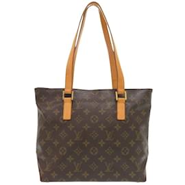 Louis Vuitton-Louis Vuitton Cabas Piano Monogram Handbag-Brown,Monogram