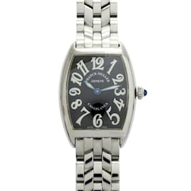 Franck Muller-Franck Muller Casablanca 1752 Black Stainless Steel Quartz Watch-Other