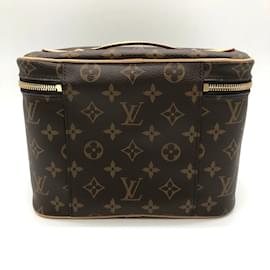Louis Vuitton-Louis Vuitton Nice BB Vanity Bag-Brown,Monogram