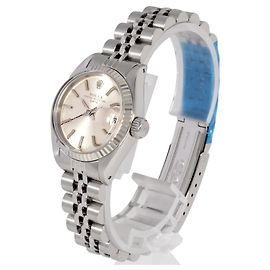 Rolex Lady DateJust 26mm Argenté
