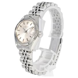 Rolex-Rolex Oyster Perpetual Date-Argenté
