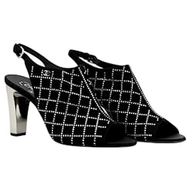 Chanel-Sandals-Black