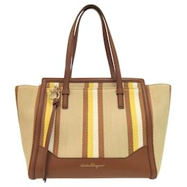 Salvatore Ferragamo-Salvatore Ferragamo Amy Tote Bag-Multiple colors