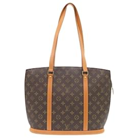 Louis Vuitton-Louis Vuitton Babylon Monogram Tote Bag-Brown,Monogram