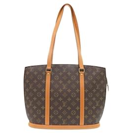Louis Vuitton-Louis Vuitton Babylon Monogram Tote Bag-Brown,Monogram