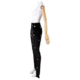 Chanel-Pants, leggings-Black