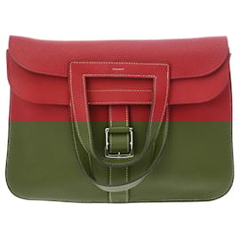 Hermès-Hermes Arzan 31 Shoulder Bag-Red