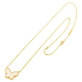 Van Cleef & Arpels-Van Cleef & Arpels Lucky Alhambra Papillon Shell Necklace-Other