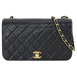 Chanel-Chanel Matelasse Chain Shoulder Bag-Black