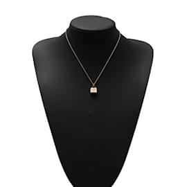 Hermès-Hermes Amulet Kelly K18 Pink Gold Necklace-Other